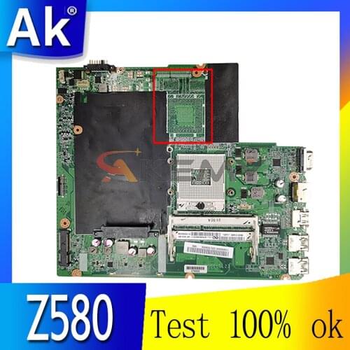 Laptop motherboard For LENOVO Ideapad Z580 Core HM75 Mainboard DA0LZ3MB6G0 11S90000921ZZ 90000921