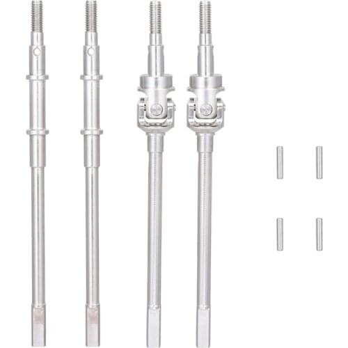 Metal Front Rear Drive Shaft for 1/10 Axial SCX10 II Rc Car Crawler Spare Parts