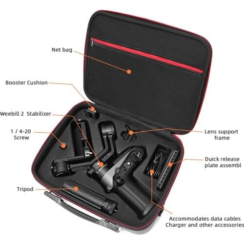 Portable Shoulder Bag Handbag Carrying Case for Zhiyun weebill 2 Storage Bag Box with Strap for Zhiyun weebill Accessories