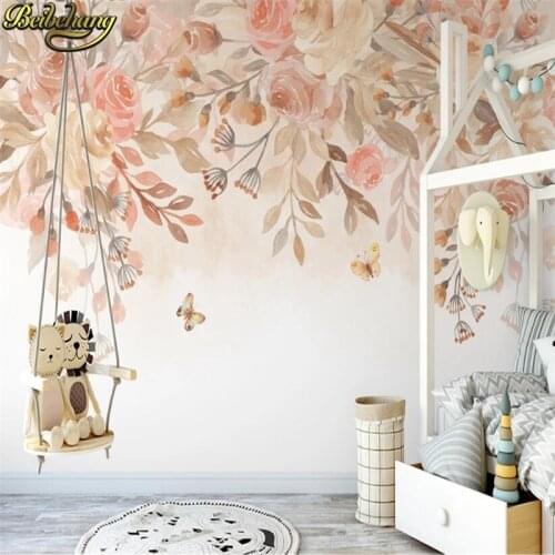 Beibehang Custom Photo Wallpaper Flower Wall Mural living room decoration Home Decor papel de parede 3D Painting Wall Paper roll