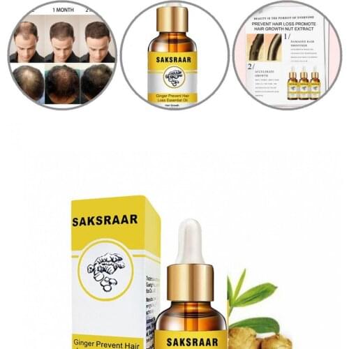 Liquid 20ml Healthy Essential Oils Dense Hair Growth Serum Mini Hair Growth Oils Silky for Unisex