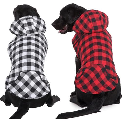 Winter Pet Dog Coat Jacket Big Dog Warm Clothes Hoodies Pet Clothing Middle Large Dog Coat Jacket Puppy Clothes