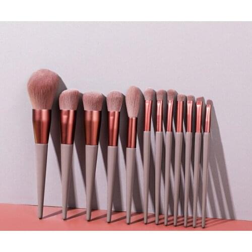 12pcs Makeup Brushes Tool Set Cosmetic Powder Eye Shadow Foundation Blush Blending Beauty Make Up Brush Maquiagem