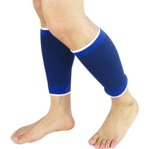 2017 A Pair Polyester Cotton Sports Safety Shin Guard Protection