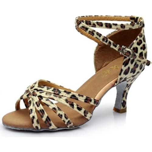 2020 New Women Shoes Ladies Dance Shose Woman Ballroom Womens Latin Dancing Shoes Zapatos De Mujer Sapato Feminino Soft Sole 5CM