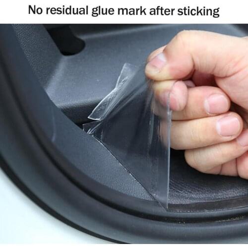 3/5m Car Door Protector Stickers Strip Bumper Protector Tape Guard Car Anti-Collision Styling Plate Car Accessories Door Ed R5H4