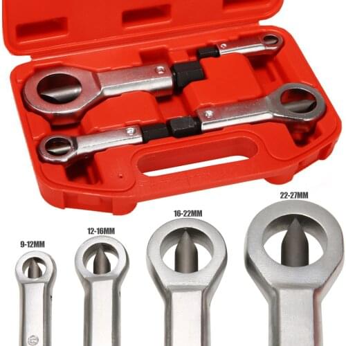 9-27mm Rusty Nut Splitter Spanner Cracker Separator Bolt Nut Extractor Remove Cutter Tool Manual Pressure Tools Wrench Hex