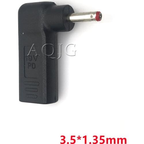 USB Type-C PD Female to 3.5*1.35mm Male 19V Laptop DC Power Adapter Converter For Jumper EZbook 2 3 6 Pro 3S for Medion Akoya