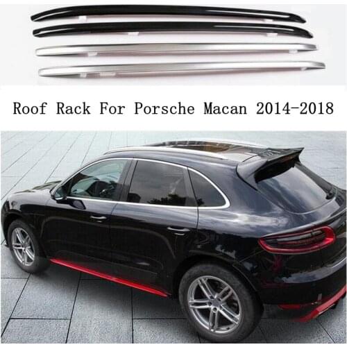 Roof Rack For Porsche Macan 2014 2015 2016 2017 2018 High Quality Rails Bar Luggage Carrier Bars top bar Racks Rail Boxes