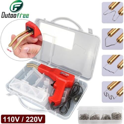 Plastics Welder Garage Tools Hot Staplers Machine Staple PVC Repairing Machine Car Bumper Repairing Hot Stapler Soldering Iron
