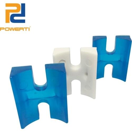 POWERTI Stringing Machine Tool Load Spreader H Adapter for Tennis Racket Tools white and blue color 4pcs/lot