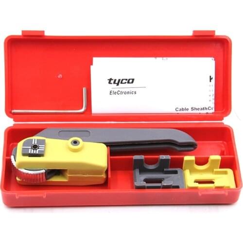 KMS-K Fiber Optic Cable Sheath Optical Fiber Tool Cable Sheath Slitter Longitudinal Cable Jacket Slitter KMS-K Cable Stripper