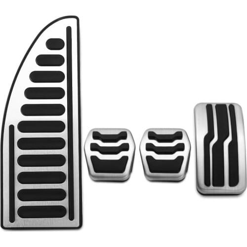 Car styling Pedal Pads Cover for Ford Focus KUGA Escape Escort C-Max S-Max Mondeo Fusion MK4 For Mazda3 For LINCOLN MKC