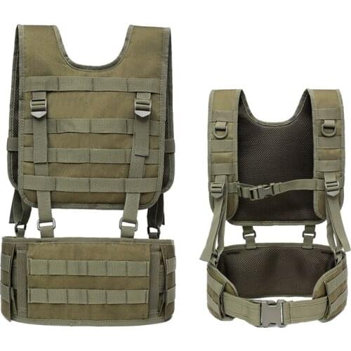Airsoft Hunting Tactical Vest Molle Belt Army Nylon Military Equipment Combat Adjustable Army Vest