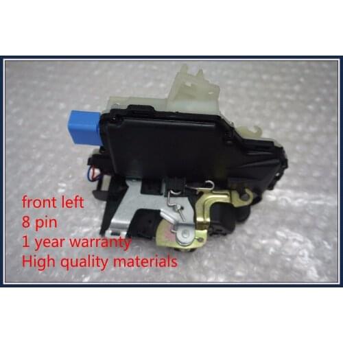 Front Left 8 pin Door Lock Actuator Mechanism For VW Transporter T5 T6 Seat Ibiza 3B1837015AM 3B1837015AQ 3B1837015AM polo