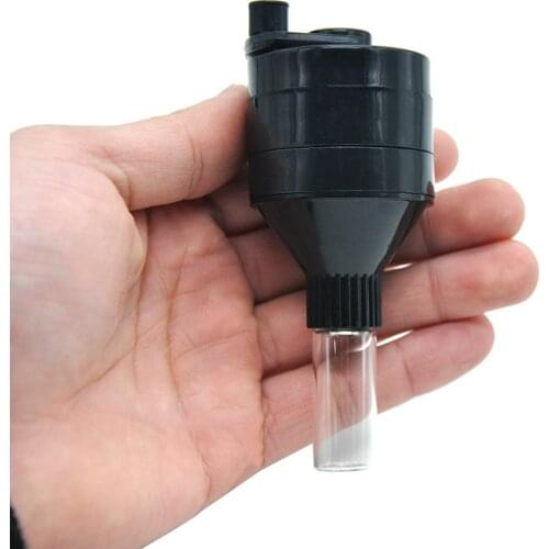 Black Color Smoking Accessories Herb Tobacco Spice Weeds Grass Plastic hand tobacco grinder