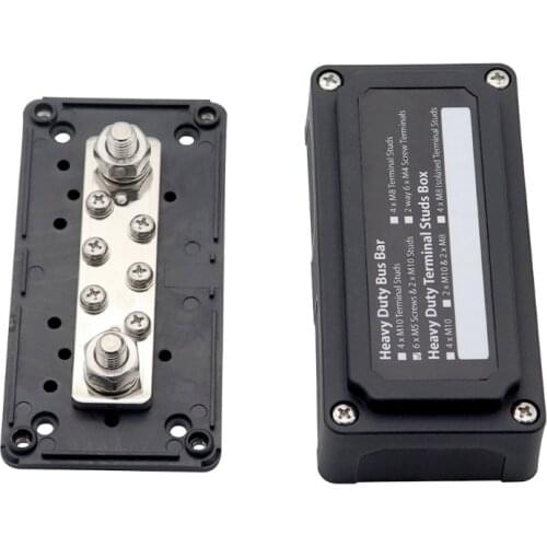 300A Bus Bar 48V 300Amp Power Distribution Box Terminal Professional Modification Accessories for Vehicle Boat