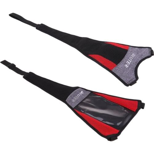 Road Bike Sweat Guard with Phone Pouch Trainer Sweatbands Sweat Tape Band for Bicycle Trainer Indoor Cycling Sports Training