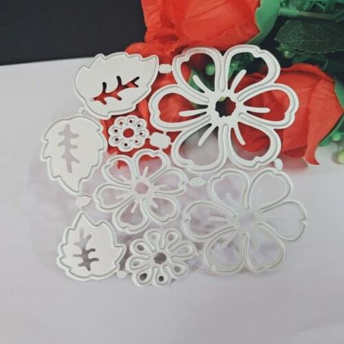 Supper Beautiful Flowers New Metal Steel Cutting Dies Stencils for Making Scrapbooking DIY Album Paper Cards Embossing Die