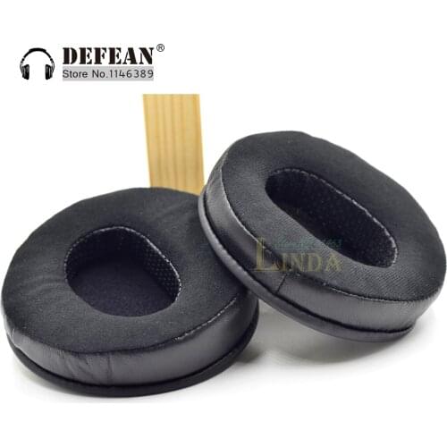 100mm Angle Genuine Leather & velour Ear Pads Cushion Replacement parts 4 inch
