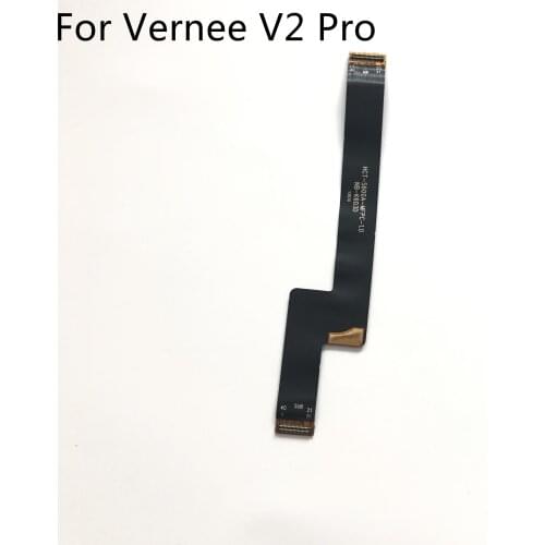 Vernee V2 Pro Used USB Charge Board to Motherboard FPC For Vernee V2 Pro MT6763 Octa-Core 5.99" 2160x1080 Smartphone
