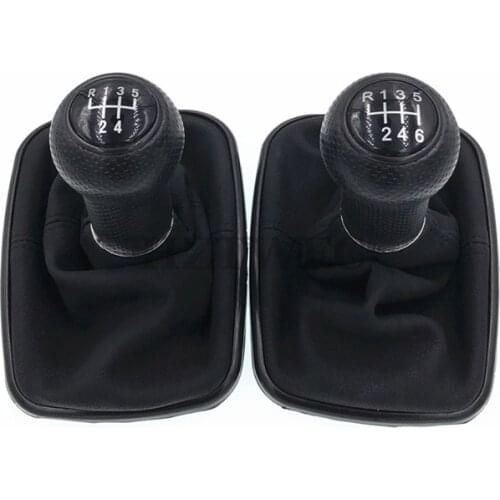 High Quality 5 6 Speed Car Gear Shift Knob Lever Shifter Gaitor Boot For VW 1999-2004 Golf 4 IV MK4 GTI R32 For Bora Jetta MT