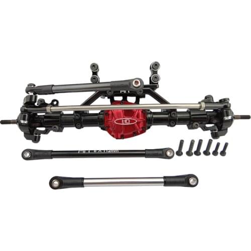 Hot racing CNC-machined high-precision Ackerman front axle kit for HR Axial SCX10II 90046 90047