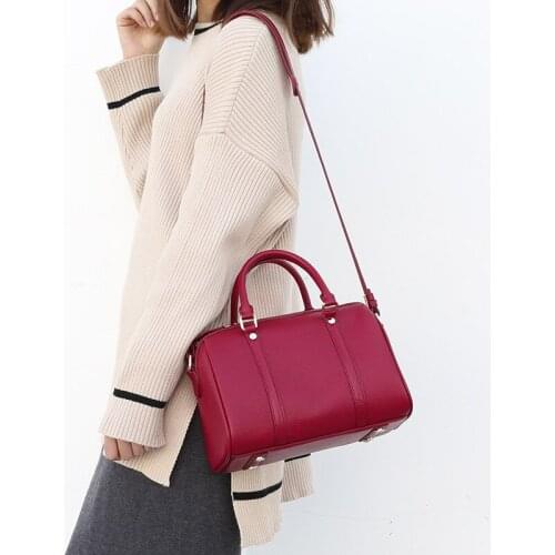 Genuine leather soft cow skin large capacity casual handbag women totes shoulder bag
