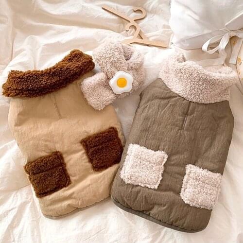 Winter Poodle Dog Harness Overcoat Cat Puppy Jacket Coat Pet Clothes Maltese Pomeranian Schnauzer Outfit Wholesale Dog Clothing