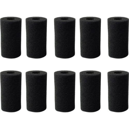 10Pcs Compatible Pre Water Cleaning Biochemical Filter Foam Sponge for Aquarium