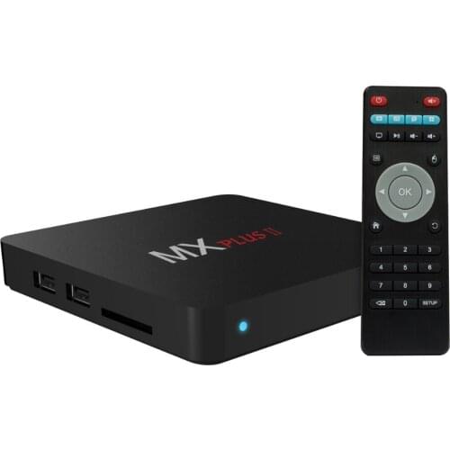 10PCS MX Plus II TV Box RK3229 Quad Core Android 4.4 1G/8G Kd Pre-installed Smart Media Player better than MX