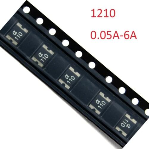 5.5A 5500MA 6V 1210 PPTC Polyswitch Polyfuse Electrical SMD SMT Chip Self Healing Recovery Resettable Fuse