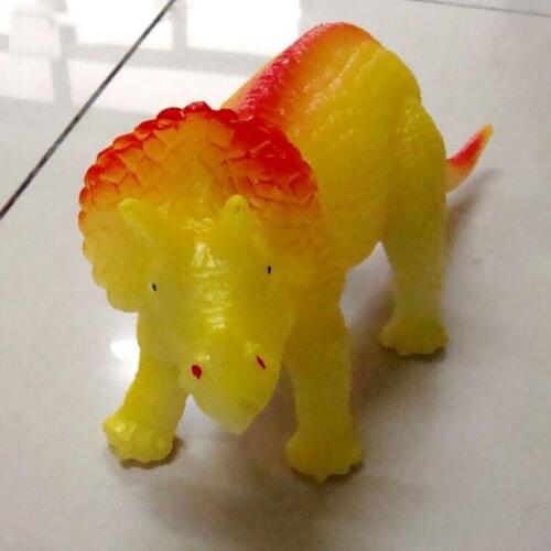 Hardware Hollow Luminous Simulation Animals Toys Model Triceratops Dinosaurs Childrens Toys 2021
