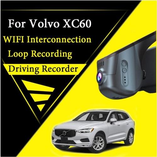 Car Road Record WiFi DVR Dash Camera For Volvo XC60 2017~2020 Driving Video Recording