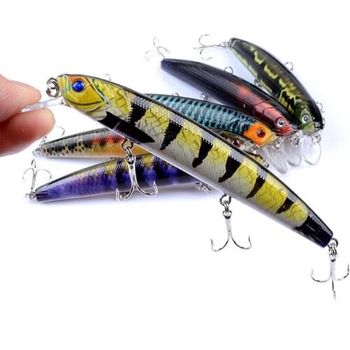 Minnow Fishing Lure 12.5mm 16g 3D Eyes Crankbait wobbler Artificial Plastic Hard Bait Fishing Tackle fishing lure fishing