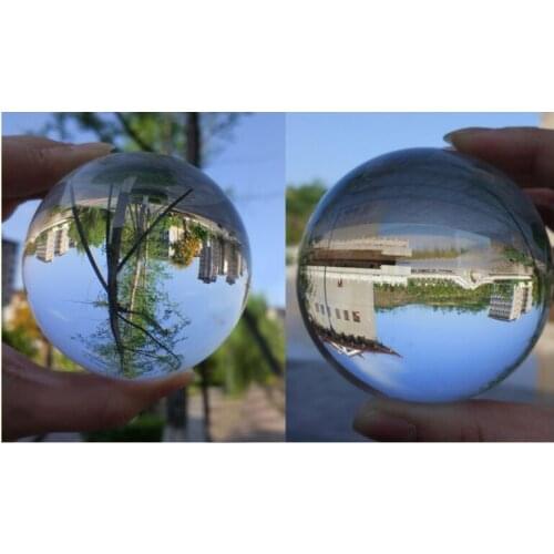 2019 New Arrival Hot 40mm Clear Crystal Magic Ball Asian Natural Quartz Clear Crystal Healing Quoted Ball Sphere Wholesale Hot