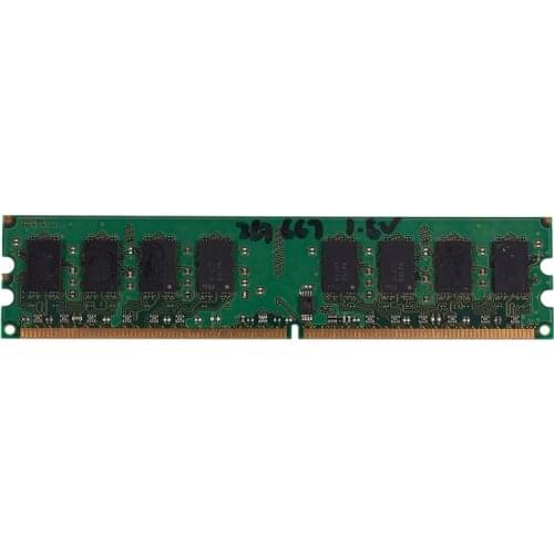 2GB DDR2 PC2-5300 667MHz 240Pin 1.8V Desktop DIMM Memory RAM for Intel, for AMD(2GB/667)