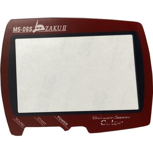 100 PCS a lot Plastic Screen Lens Replacement For BANDAI Wonder Swan Color for WSC Screen Lens Protector