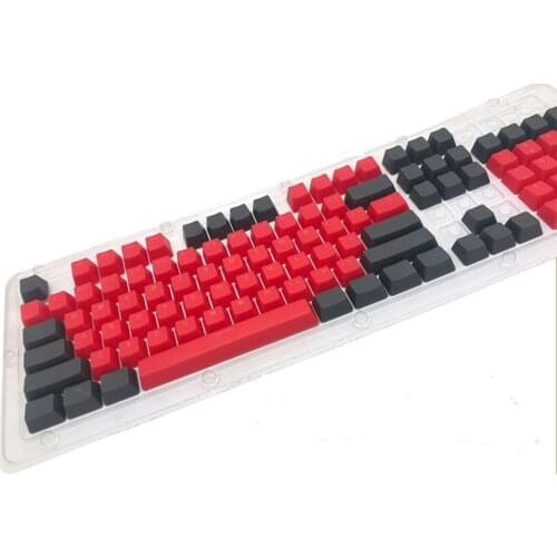 104Pcs/Set Double Color Backlight Keycap for Cherry MX Mechanical Keyboard