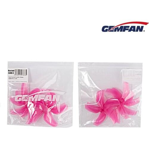 4Pairs Gemfan D76 76mm-5 76mm 5-Blade PC Propeller for RC FPV Racing Freestyle 3inch Cinewhoop Ducted Drones Replacement Parts
