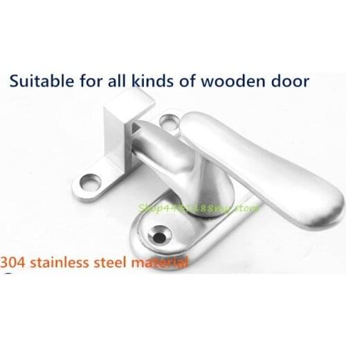 62*60*26mm 304stainless steel Latch Wooden Door Professional Lock Door Catch Lock Bolt Latch Barrel Gate Safety Hardware