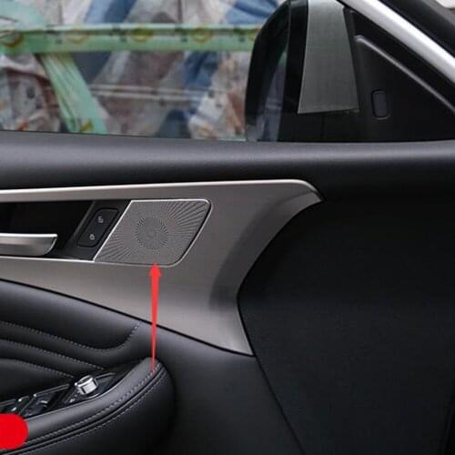 For Haval F7 F7X 2019 2020 Car Loudspeakers decoration Protective Stickers Sound Box Grille Interior Accessories