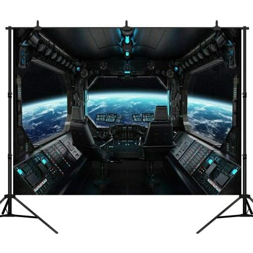 Spaceship Interior Backgrounds Futuristic Science Fiction Photography Backdrops