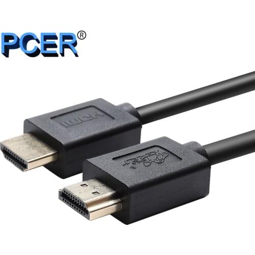 PCER Soft HDMI CABLE HDR 30Hz 60Hz HDMI 4K 3D for Splitter Extender Adapter Nintend Switch PS4 1M 1.5M 3M 5M 10M 15M