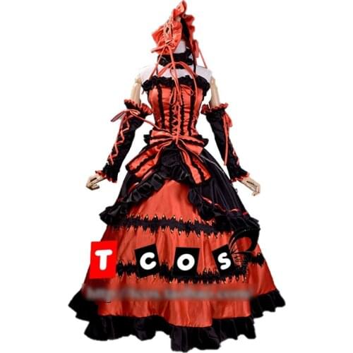 TCOS Date A Live Kung Three Cos Spirit Suit Tokisaki Kuang Three Cos Suit Anime R