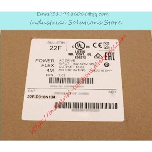 New 22F-D018N104 22F-DO18N1O4 Industrial Control Frequency Converter