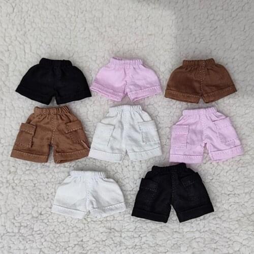 OB11 baby Clothes shorts bjd doll Clothes T-shirt for ob11,obitsu 11,molly,1/12 BJD pants Doll Accessories Clothing