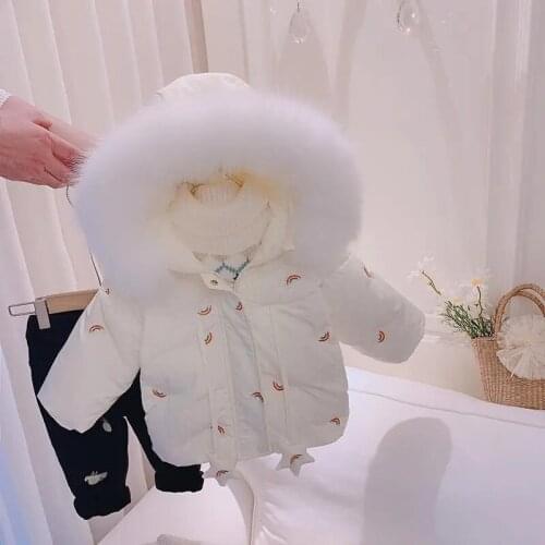 Girls Clothing Baby Coats for Girls Warm Jackets For Winter Autumn Kids Girls Solid Hoodie Coat Cute Warm Girls long coat