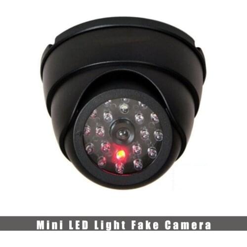 Home CCTV Fake Simulation Dummy Camera Outdoor Indoor Security Dome Monitor Surveillance Flashing Mini LED Light Fake Camera New