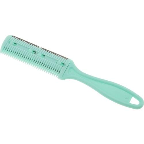 Pro Hair Cutting Comb Thinning Barbers Shaper Comb Two Trimmer
